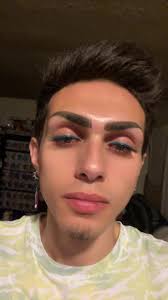 Gay Black Guy Funny Fake Eye Lashes