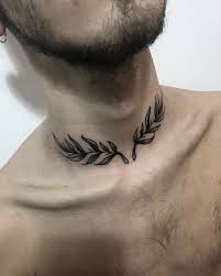 This neck tattoo is large in size, but it's a very beautiful design. Top 30 Neck Tattoos For Men Women Amazing Neck Tattoo Ideas