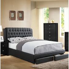 Expand the storage potential of your bedroom with the coal harbor full mate's platform storage bed with 6 drawers. Red Barrel Studio Tomberlin Tufted Upholstered Storage Platform Bed Wayfair