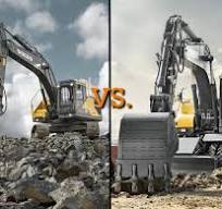 Crawler Excavators vs. Wheeled Excavators | Choose The Best ...