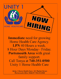 I have opened and started a few home health agencies i usually start them for people that don't really know how to structure their business but they have experience in managing i live in cleveland, ohio and am interested in starting a home health agency serving the greater cleveland area and suburbs. Unity 1 Home Health Care Home Facebook
