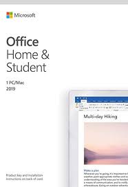 Microsoft Office Home And Student 2019 Activation Card By Mail 1 Person Compatible On Windows 10 And Apple Macos