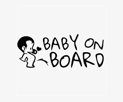 Free Free 224 Funny Baby On Board Svg SVG PNG EPS DXF File