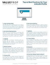How do i use my linkedin url? Ten Best Practices For Your Linkedin Profile