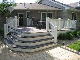 Patios Off Of A Deck Decks Gir Mac Construction Llc 17055 Goodwin Avenue Hastings Building A Deck Patio Deck Stairs