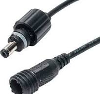 5 Pairs JacobsParts Waterproof DC Power Pigtail Connectors Male Female Pair for LED Strip Light, CCTV Security Camera, DVR, and Other Low Voltage ...