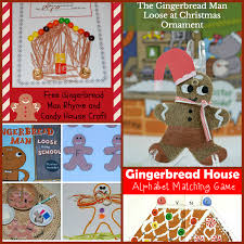 Find a pattern of a ginger bread person. The Ultimate Gingerbread Theme For Preschool And Kindergarten The Preschool Toolbox Blog