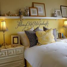 Instead Of A Headboard Put Up A Long Shelf Love This Idea Home Decor Home Bedroom Creative Home