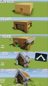 Pin By Zelda Does Art On Maison Minecraft In 2020 Easy Minecraft Houses Minecraft House Designs Minecraft House Plans