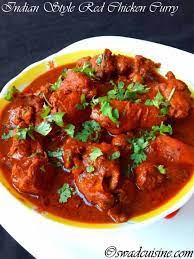 Indian Style Spicy Red Chicken Curry Recipe Curry Recipes Curry Chicken Curry Chicken Recipes