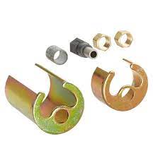 For single handle faucets, the mounting hardware usually connects to the shank below the deck. Moen 100008 Monticello Mounting Hardware Kit For Cathedral Single Handle Kitchen Faucet