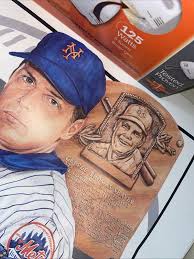 3 NHL Litho NEW YORK Mets Tom Seaver All Art Chase Bank Poster Thick White  16x20