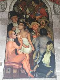 Sueño De Una Tarde Dominical En La Alameda Central Significado Pin En Antiguedad Y Modernismo El Centro Historico Y Sus Murales