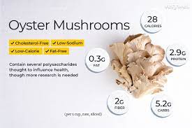 Oyster Mushroom Nutrition Facts And Health Benefits