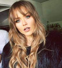 Kristina Bazan Kristinabazan And Off We Go On Instagram Photo Websta Long Hair Styles Long Hair With Bangs Hair Styles