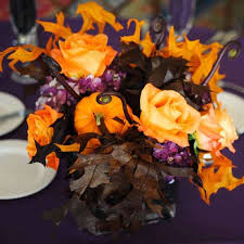 Halloween wedding centerpieces pumpkin centerpieces wedding decorations wedding ideas fall decorations unique centerpieces halloween party coming up? How To Make Halloween Themed Wedding Or Event Flowers That Are Not Gaudy Blooms By The Box