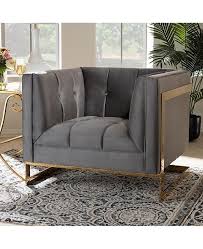 Furniture Ambra Arm Chair Reviews Chairs Furniture Macy S In 2020 Velvet Armchair Mattress Furniture Tufted Arm Chair