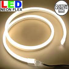 Custom Warm White Led Neon Flex Rope Light Kit 120v Novelty Lights