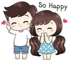 Check Out The Boobib Cute Couple Sticker By B B Design On Chatsticker Com Cute Love Cartoons Cute Cartoon Pictures Couple Cartoon