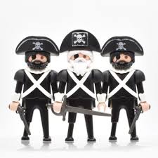 Playmobil Pirates Figures Set Klicky Meets Modern Black - White Xxx | eBay