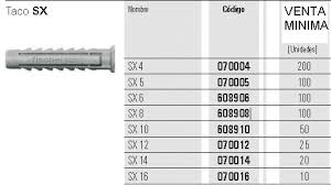 Entrá y conocé nuestras increíbles ofertas y promociones. Segufer Sa Taco De Nylon Fischer Modelo Sx