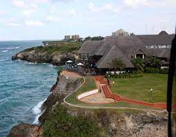 Nestled Between The Sea And The Sky Sea Cliff Hotel Rests Magnificently Above The Indian Ocean Our Hotel Is An Oasis Just Beach Hotels Tanzania Indian Ocean