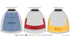 Chrysler Hall Seating Chart With Seat Numbers