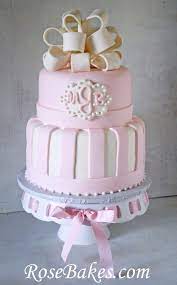 Pink White Baby Shower Cake Carriage Cookies Pink Baby Shower Cake Baby Shower Cakes Baby Shower Cakes Girl