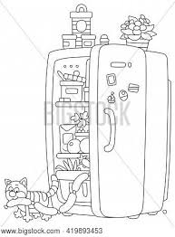 Show your kids a fun way to learn the abcs with alphabet printables they can color. Sly Fat Cat Glutton Vector Photo Free Trial Bigstock
