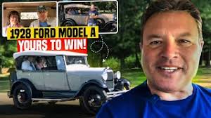 Driving a 1928 Ford Model A Phaeton around Michigan. Plus- MAFFI  Sweepstakes giveaway!