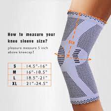 Measure Your Knee Knee Sleeves Knee Support Braces Knee