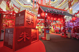 Scan & tapau vol 3. Sunway Velocity Mall Malaysia Lunar New Year 2018 5 Chinese New Year Decorations Booth Display Design New Years Decorations