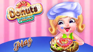 Donut Games Dessert Maker Cook And Play Doughnuts Games For Kids Cooking Games For Kids Dessert Makers Games For Kids