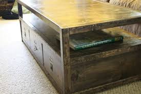 A homemade coffee table can start with many different recycled items. More Like Home Let S Build A Coffee Table