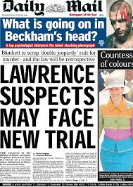 The daily mail has been praised by the parents of stephen lawrence, as well as the prime minister and labour leader ed miliband, for its controversial 1997 front page and subsequent campaign over the stephen lawrence murder case. Stephen Lawrence Case How Killers Were Finally Brought To Justice Daily Mail Online
