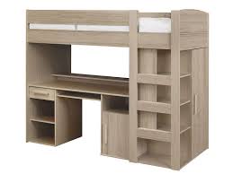 Lit Mezzanine 90x200 Cm Montana Chene Gris Pas Cher C Est Sur Conforama Fr Large Choix Prix Discount Et Des Offr Lit Mezzanine Lits Mezzanine Lit Enfant