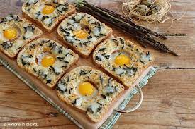20 min1 ora40 mincrostini primaverili con erbe spontanee e uova di quaglialeggi ricetta >>. Crostini Con Asparagi E Uova Di Quaglia 2 Amiche In Cucina