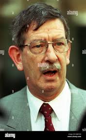 The Iron and Steel Trades Confederation deputy general secretary Eddie Lynch  arrives at Congress House in London for the Corus AGM. The main steel union  launched an angry attack