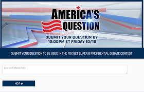 Been using fanduel sportsbook but got update that fox bet offers $20 free on sign up & matches 100% on first deposit up to $100. Fox Bet Super 6 On Twitter Do You Think You Think Your Question Is Worthy Of America S Question All You Have To Do Is Submit Your Question In This Link Https T Co Jgvzydw5cz And