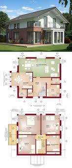 einfamilienhaus architektur modern mit klinker fassade satteldach haus bauen grundriss fertighaus architecture house building a house prefabricated houses