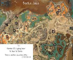 For the hope collection item, see beetle juice (gizmo). Guild Wars 2 Beetle Juice Spots Album On Imgur