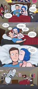 Yeah, weird She usually shags the plumber in 15 minutes Heheh... this is  kinda romantic, dont ya think? Nah I mean, sleepin togheter in the same  bed... Eh I think I should