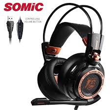 Somic new product launch event. Somic Upgrade G941 Active Noise Cancelling 7 1 Virtual Surround Sound Usb Gaming Headset With Mic Vibrating For Pc Laptop Headphone Headset Aliexpress