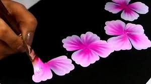 I've been waiting for the sunny days for a long time. How To Make Perfect Shaded Flowers In One Stroke Fabric Painting Designs On Paper Painting Tips Youtube