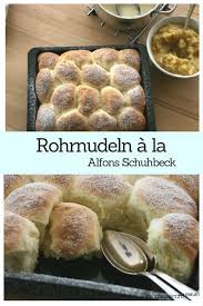 Rohrnudeln Frei Nach Alfons Schuhbeck Schuhbeck Dampfnudeln Rezept Rohnudeln