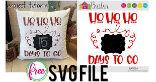 Download Diy Christmas Countdown Pillow Burton Avenue PSD Mockup Templates