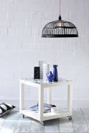 Beistelltisch Ikea Lack Mit Rollen Und Mosaikfliesen Ikea Ikeahack Beistelltisch Fliesentisch Ikea Lack Tisch Ikea Fliesen Tische