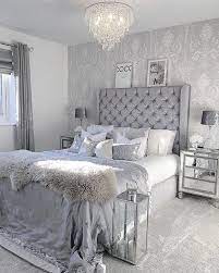 Some of the most serene shades for bedrooms are in the blue family. Pin By Nicole De Looze On Bedrooms Cozy Home Decorating Bedroom Decor Silver Bedroom