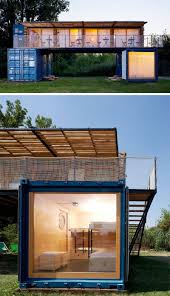 Dieses Kleine Hotel In Der Tschechischen Republik Wird Aus Versandbehaltern Hergestellt Herge Building A Container Home Container House Container House Plans
