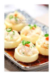 Shrimp Stuffed Tofu Tofu Dishes Food Tofu Recipes